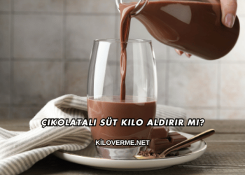 Çikolatalı Süt Kilo Aldırır mı?