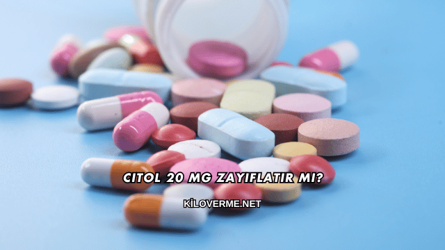 Citol 20 Mg Zayıflatır mı?
