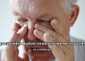 Çocuklarda Burun Tıkanıklığına Ne İyi Gelir?