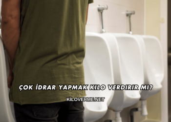 Çok İdrar Yapmak Kilo Verdirir mi?