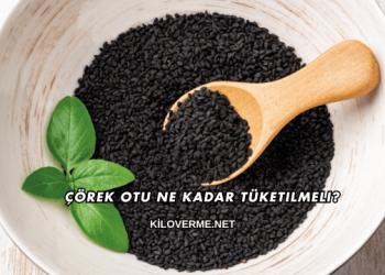 Çörek Otu Ne Kadar Tüketilmeli?