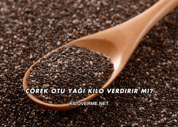 Çörek Otu Yağı Kilo Verdirir mi?