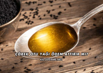 Çörek Otu Yağı Ödem Attırır mı?