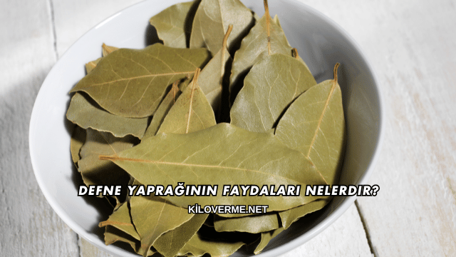 Defne Yaprağının Faydaları Nelerdir?
