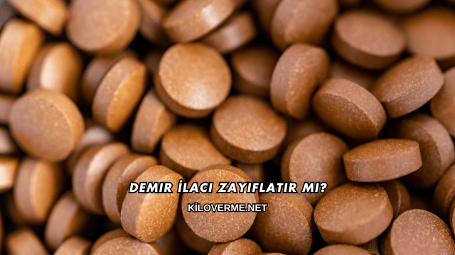 Demir İlacı Zayıflatır mı?