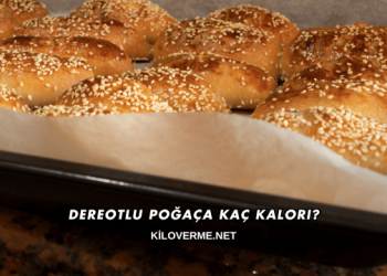 Dereotlu Poğaça Kaç Kalori?
