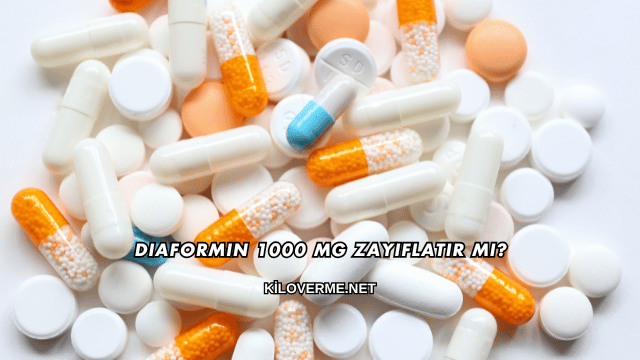Diaformin 1000 Mg Zayıflatır mı?