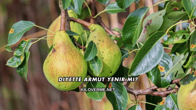 Diyette Armut Yenir mi?