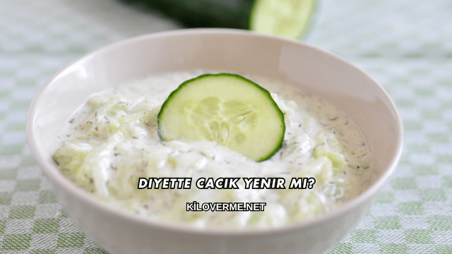 Diyette Cacık Yenir mi?