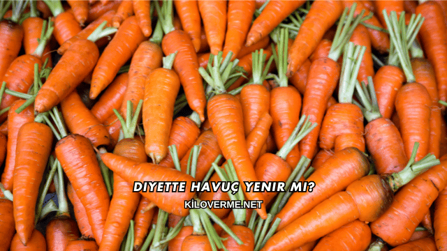 Diyette Havuç Yenir mi?