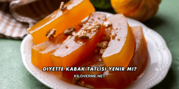 Diyette Kabak Tatlısı Yenir mi?