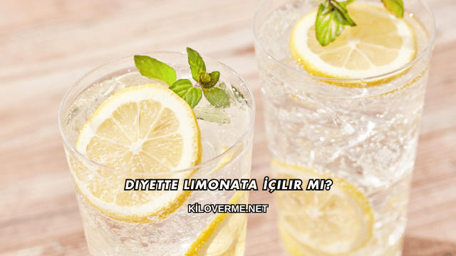 Diyette Limonata İçilir mi?