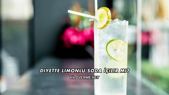 Diyette Limonlu Soda İçilir mi?