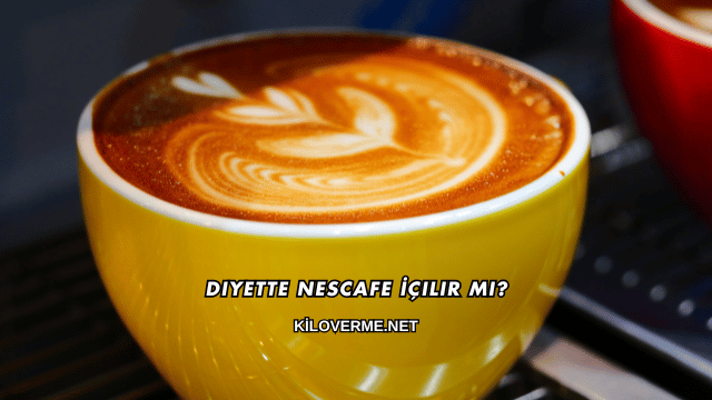Diyette Nescafe İçilir mi?