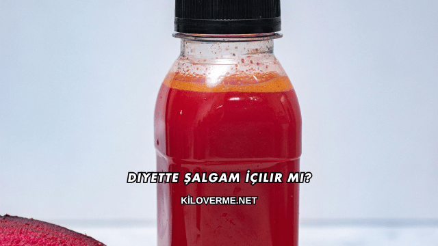 Diyette Şalgam İçilir mi?