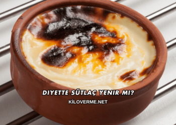 Diyette Sütlaç Yenir mi?