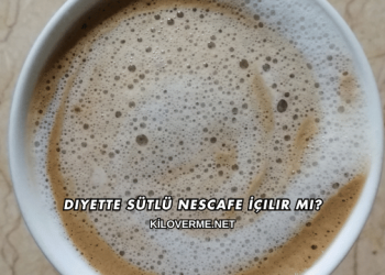 Diyette Sütlü Nescafe İçilir mi?