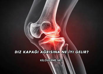 Diz Kapağı Ağrısına Ne İyi Gelir?