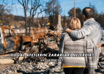 Doğal Afetlerin Zararları Nelerdir?