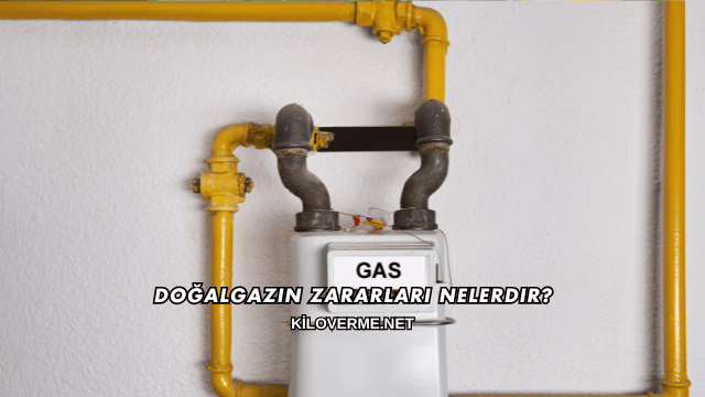 Doğalgazın Zararları Nelerdir?