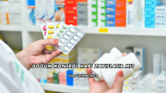 Doğum Kontrol Hapı Zayıflatır mı?