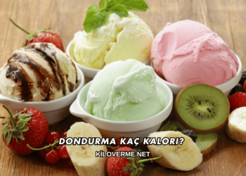 Dondurma Kaç Kalori?