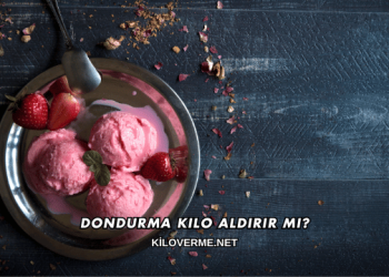 Dondurma Kilo Aldırır mı?