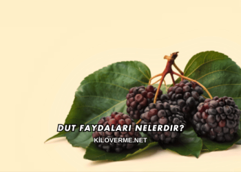 Dut Faydaları Nelerdir?