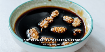 Dut Pekmezi Faydaları Nelerdir?