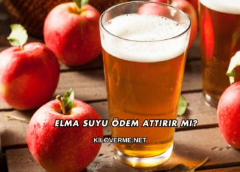 Elma Suyu Ödem Attırır mı?