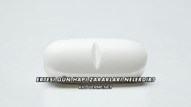 Ertesi Gün Hapı Zararları Nelerdir?