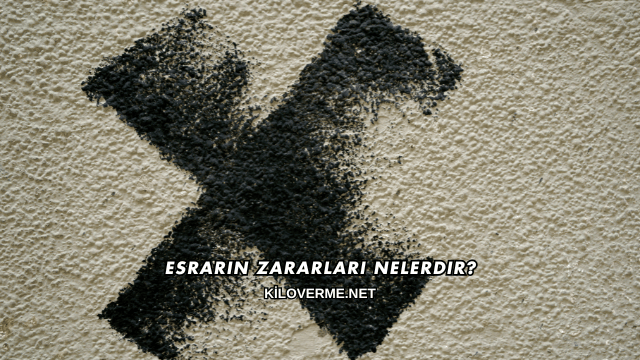 Esrarın Zararları Nelerdir?