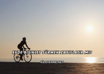 Evde Bisiklet Sürmek Zayıflatır mı?