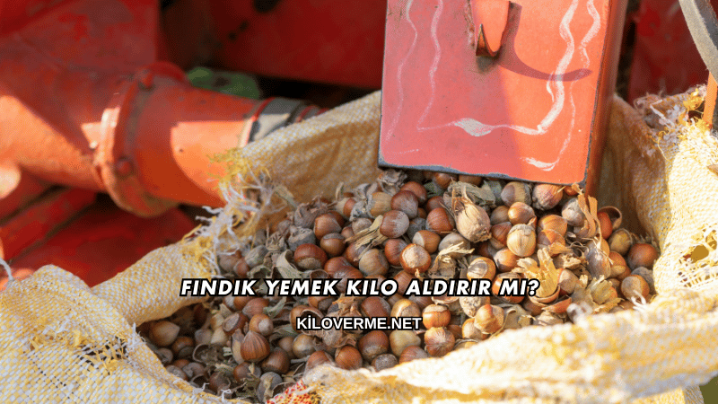 Fındık Yemek Kilo Aldırır mı?