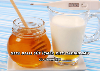 Gece Ballı Süt İçmek Kilo Aldırır mı?
