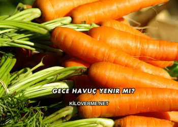 Gece Havuç Yenir mi?