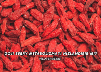 Goji Berry Metabolizmayı Hızlandırır mı?