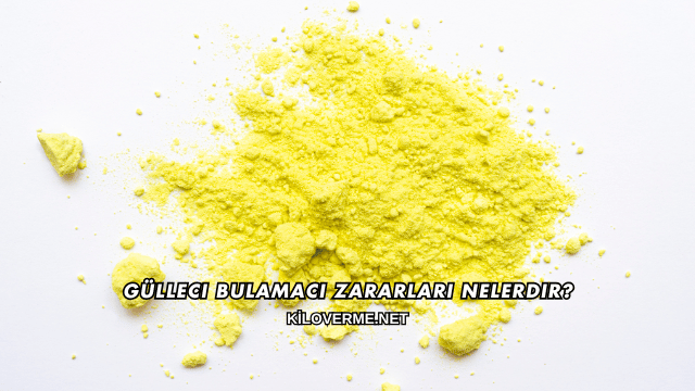 Gülleci Bulamacı Zararları Nelerdir?