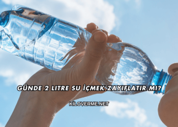 Günde 2 Litre Su İçmek Zayıflatır mı?