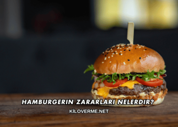 Hamburgerin Zararları Nelerdir?