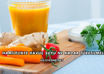 Hamilelikte Havuç Suyu Ne Kadar Tüketilmeli?