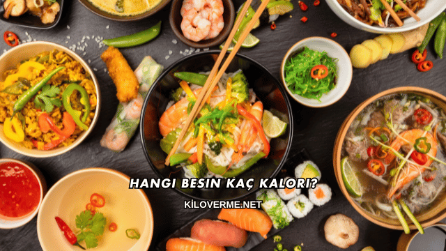 Hangi Besin Kaç Kalori?