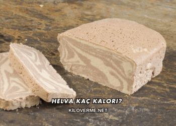 Helva Kaç Kalori?