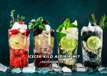 İçecek Kilo Aldırır mı?