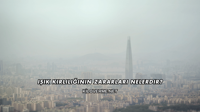 Işık Kirliliğinin Zararları Nelerdir?