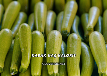 Kabak Kaç Kalori?