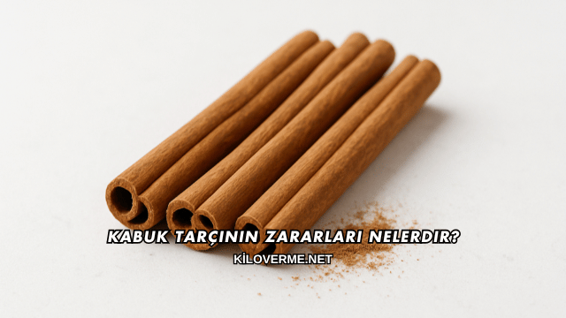 Kabuk Tarçının Zararları Nelerdir?
