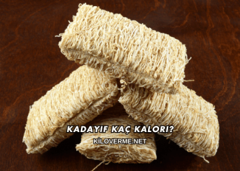 Kadayıf Kaç Kalori?