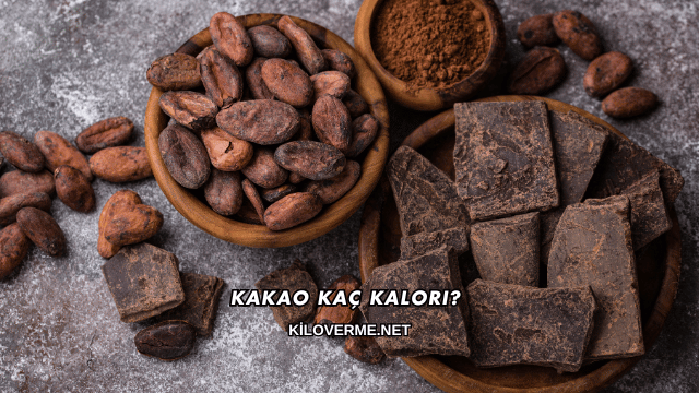 Kakao Kaç Kalori?