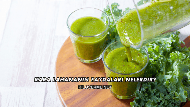 Kara Lahananın Faydaları Nelerdir?